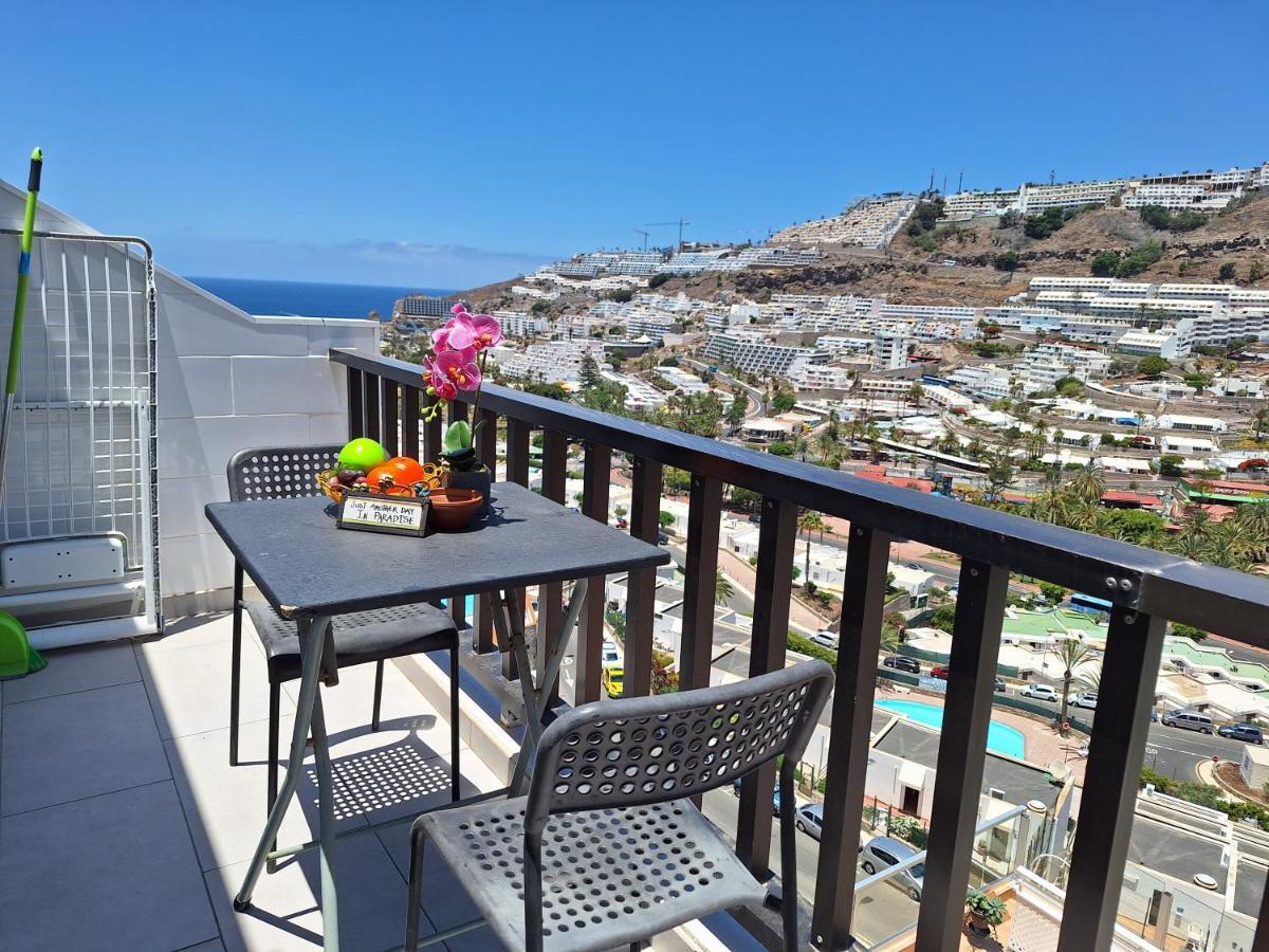 Solaris - Refurbished, Top Floor, Sea Views Puerto Rico  Luaran gambar